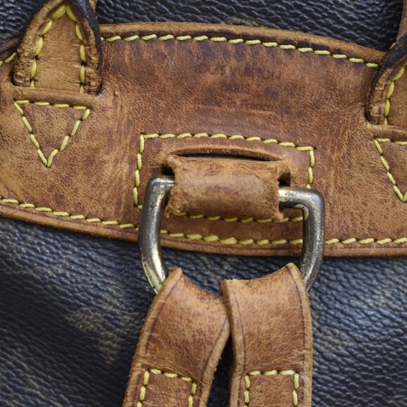 LOUIS VUITTON Mini Montsouris Backpack Bag Monogram Leather Brown M51137 33KB025 - Picture 14 of 15